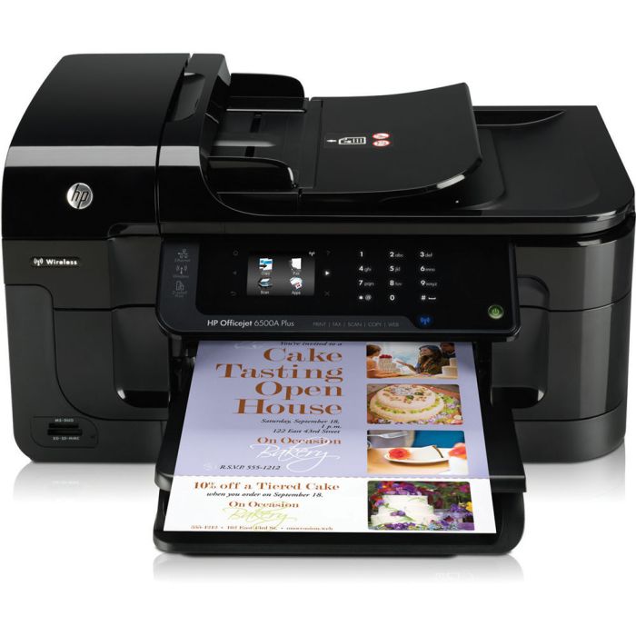 HP Officejet 6500A Plus - CN557A DRUCKER SCANNER KOPIERER WLAN EPRINT USB, Officejet 6500A Plus, by HP